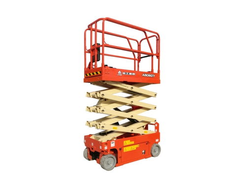 臨工重機AS0607剪叉式高空作業平臺與重機吊具的應用與優勢